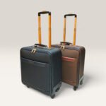 Bojuegzi Water Resistant 18 Inch Cabin Size Soft Trolley Luggage - Black - Image 5