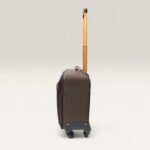 Bojuegzi Water Resistant 18 Inch Cabin Size Soft Trolley Luggage - Black - Image 4