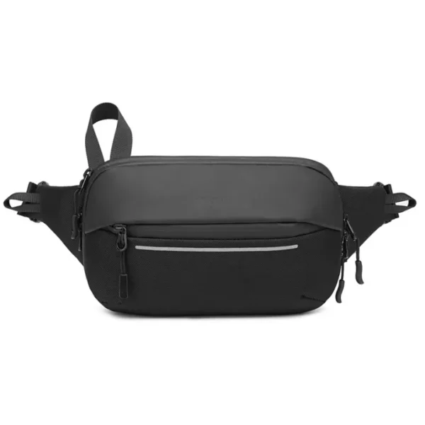Leastat T2022 Sling Waist Pouch Crossbody Chest Bag - Black