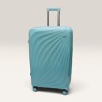 Partner Lightweight Polycarbonat Hard Shell Trolley Luggage D1 (Light Green)
