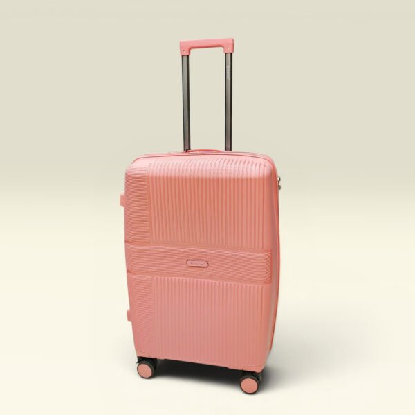 Partner Lightweight Polycarbonat Hard Shell Trolley Luggage D3 (Rose Pink)