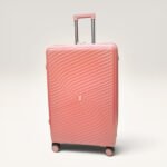 Partner Lightweight Polycarbonat Hard Shell Trolley Luggage D2 (Rose Pink)