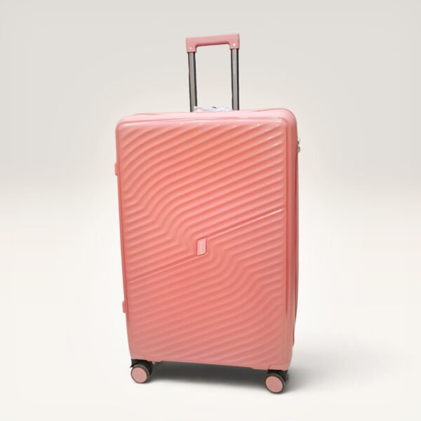 Partner Lightweight Polycarbonat Hard Shell Trolley Luggage D2 (Rose Pink)
