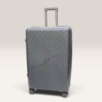 Partner Lightweight Polycarbonat Hard Shell Trolley Luggage D2 (Silver Grey)