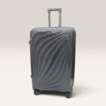 Partner Lightweight Polycarbonat Hard Shell Trolley Luggage D1 (Metallic Grey)