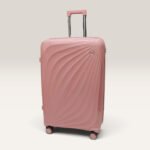 Partner Lightweight Polycarbonat Hard Shell Trolley Luggage D1 (Rose Pink)