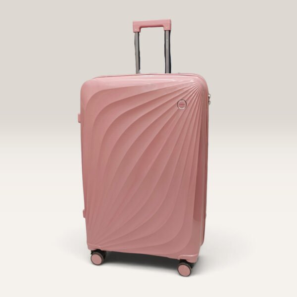 Partner Lightweight Polycarbonat Hard Shell Trolley Luggage D1 (Rose Pink)